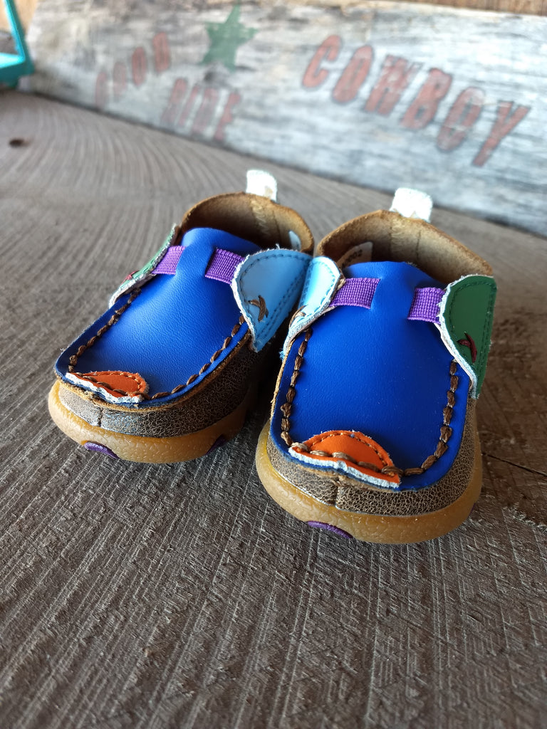 Twisted X Infant Multi Color Moccasin Sandbur Tack Western Wear