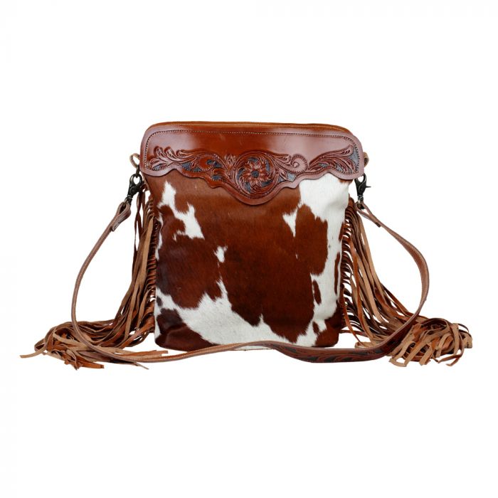 Cowboy Hand Tooled Cowhide Fringe Bag – Sandbur Tack & Western Wear