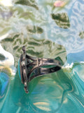 Native American Made Sterling Silver and Turquoise Ring