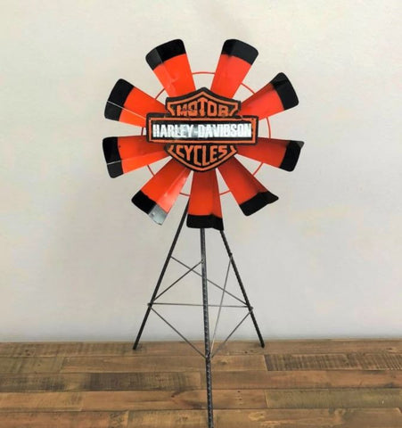 Harley Davison Windmill Spinner