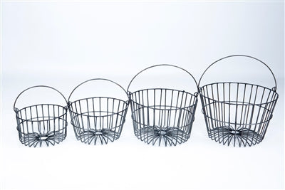 Metal Roundstone  Wire Baskets