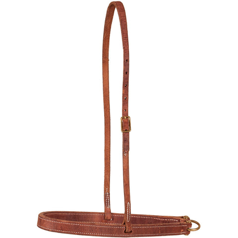 Flat Harness Leather Oiled Noseband