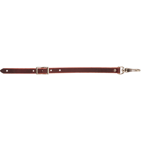 Leather Flank Connector with Snap