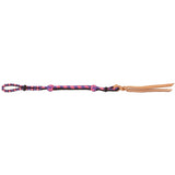 Nylon Braided Quirt w/ Leather End