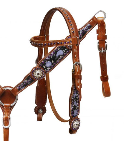 Painted Purple Pony Tack Set