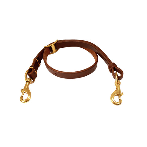 1" Harness Oiled Leather Tie Down Strap