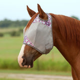 Cashel Crusader Plum Flash Fly Mask