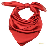 Whipin Cranberry Dark Red Wild Rag