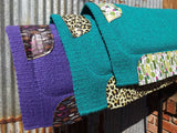 Ortho Equine Leopard Pony Saddle Pad