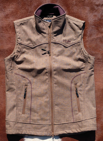 Panhandle Men's Brown Softshell Vest
