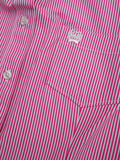 Women's Cinch Pink Stripe Button Up