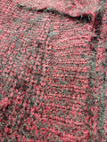 Women's Soft Oxblood Red Cardigan