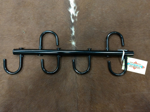 Black Swivel Hook Tack Bar