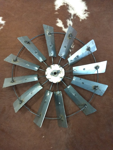 Metal Wall Wind Mill