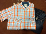 Boy's Plaid Button Up