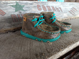 Twisted X Infant Turquoise Moccasin