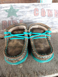 Twisted X Infant Turquoise Moccasin