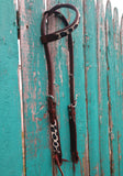 Cashel One Ear Beaded Cheetah Headstall