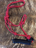 Diamond Weave Rope Halter with Lead Rope
