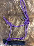 Diamond Weave Rope Halter with Lead Rope