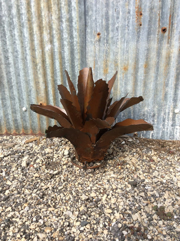 Recycled Metal Mini Agave