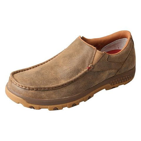 Men's Cell Twisted X Bomber Slip On Moccasin
