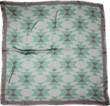 Whipin Mint Aztec Wild Rag