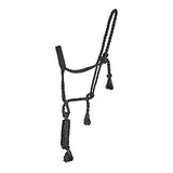 Premium Hand-Braided Rope Halter w/Lead
