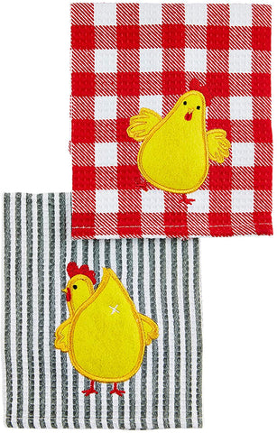 Mud Pie Farm Animal Scrubber Dishcloth