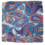 Whipin Claire Bright Paisley Wild Rag