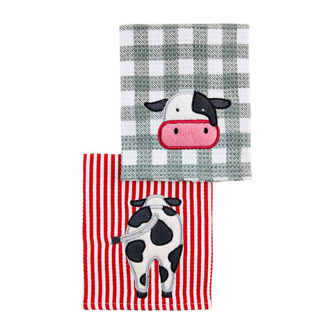 Mud Pie Farm Animal Scrubber Dishcloth