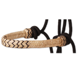 Rope Halter with Rawhide Nose