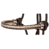 Rope Halter with Rawhide Nose