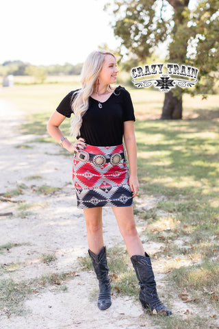 Crazy Train Mama Tried Skirt