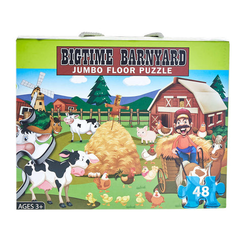 M & F 48 Piece Farm Puzzle