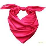 Whipin Peacock Solid Pink Wild Rag
