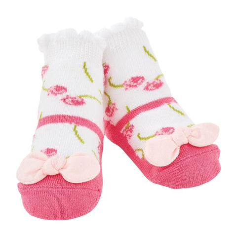 Mud Pie Petite Rose Infant Socks