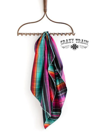 Crazy Train Southwest Serape Wild Rag