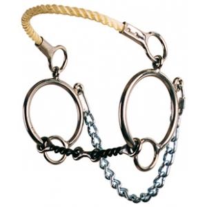 Ring Combination Rope Nose Hackamore