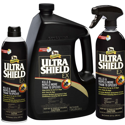 Ultra Shield Fly & Tick Spray for Horses & Dogs
